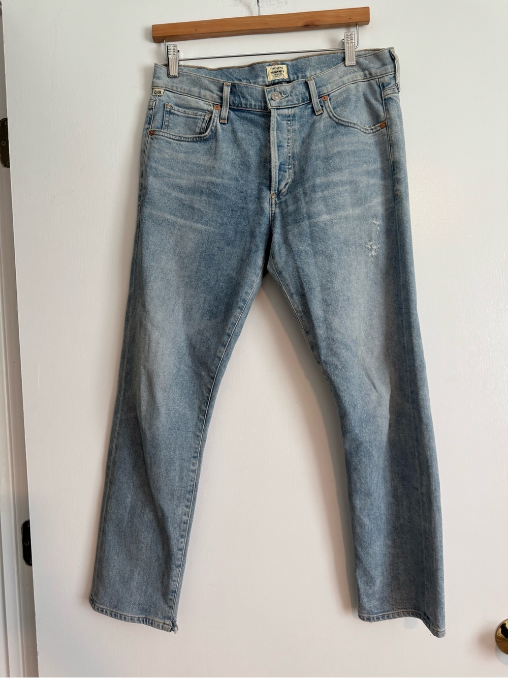 Citizens Of Humanity Light Blue Straight Jeans